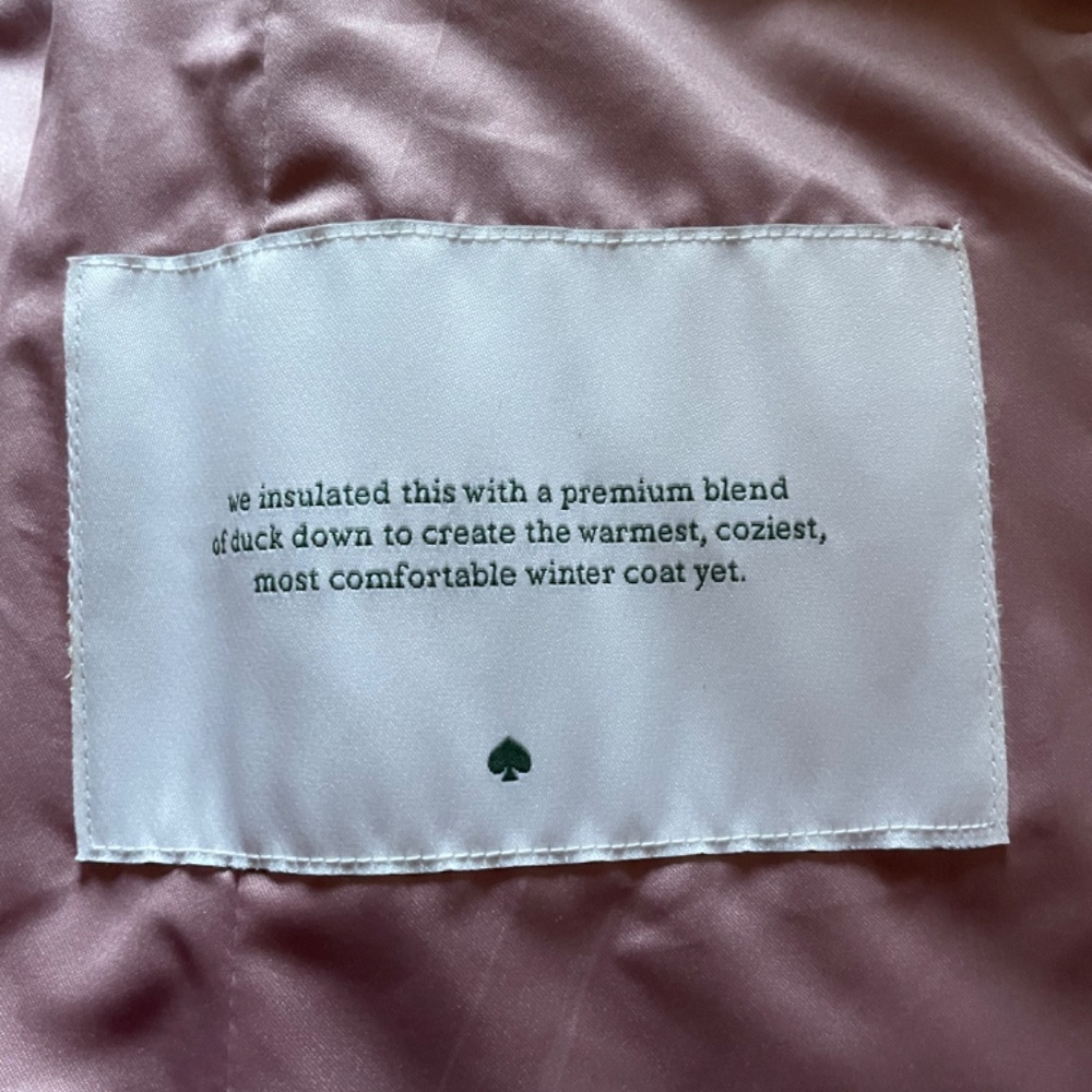 kate spade Long Down Puffer with Hood - Picture 5 of 6